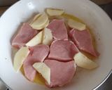 A picture of step 4 of Pork with cider and veg.