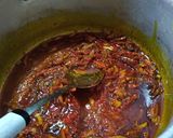 A picture of step 2 of Garden egg sauce with yam.