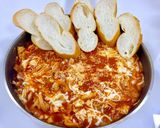 Hình bước làm 8 của món Chảo gà phomai Hàn Quốc