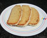 Foto del paso 11 de la receta Bizcocho con dos harinas al limón y glaseado de chocolate blanco