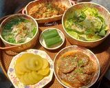 Hình bước làm 7 của món Cơm nhà với các món nấm