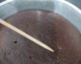बिना अंडे के कड़ाई में बना चॉकलेट केक (bina ande ke kadai me bana chocolate cake recipe in Hindi) रेसिपी चरण 8 फोटो