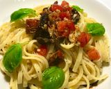 A picture of step 4 of Linguine with Rustic Summer Dressing (V).
