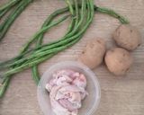 Foto langkah ke 1 dari resep Gulai Kacang Panjang.