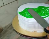 कलरफुल कीवी फ्लेवर केक (colourful kiwi flavour cake recipe in Hindi) रेसिपी चरण 26 फोटो