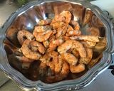 Une image de l'étape 4 de Crevettes marinées citron vert et épices façon marocaine.