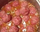 Foto del paso 5 de la receta: Albóndigas en salsa y arroz🍚