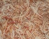 Foto del paso 7 de la receta: Spaghetti rojo con carne molida
