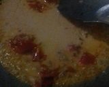 A picture of step 5 of Tomato postu chutney/ tomato poppy seeds chutney.