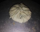 A picture of step 12 of Crispy layered green peas kachori...