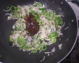 A picture of step 4 of Chilli chicken.