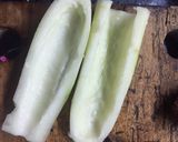 Foto del paso 1 de la receta: Tip de cómo no repetir el pepino