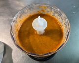 Une image de l'étape 7 de Sauce aux tomates, pesto, ail frais, soja et gingembre.
