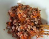 Foto del paso 4 de la receta: Lasaña de berenjena y filetes de pavo