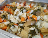 Foto del paso 7 de la receta: Bacalao y verduras con bechamel