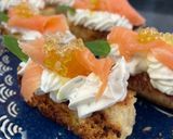 Foto del paso 5 de la receta: Brioche con Salmón y Perlas de Wasabi