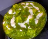 Palakh paneer recipe step 10 photo