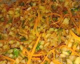 A picture of step 4 of Vegetable soup.