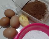 Foto langkah ke 1 dari resep Spong Cake Coklat (letter cake).