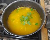 Foto del paso 2 de la receta: Sopa crema de arvejas con crutones y panceta crocante