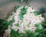 A picture of step 2 of Spinach Moong Dal Chilla.
