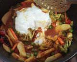 A picture of step 10 of Vegetable biryani.