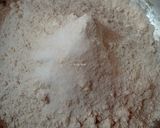 A picture of step 2 of Kothimbir aloo masala poori.