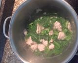 Hình bước làm 2 của món Cải canh nấu thịt