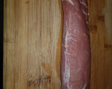 Foto del paso 1 de la receta: Solomillo de cerdo con vino tinto y nueces