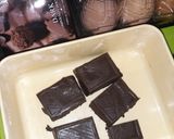 Foto langkah ke 2 dari resep Choco Almond Cakey Brownies.