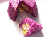 Foto langkah ke 6 dari resep Kue Ubi Ungu Isi Ayam (MPASI Menu 4*).