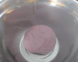 Sweet purple potato bread loaf (using tongzhong recipe) recipe step 6 photo