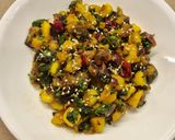 A picture of step 4 of Aloo Baingan Methi with Kasundi.