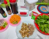Foto langkah ke 1 dari resep Tumis sawi wortel.