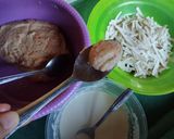 Foto langkah ke 4 dari resep Bola Rambutan (Dimsum goreng).
