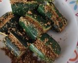 A picture of step 3 of Zucchini sabji.