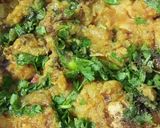 A picture of step 6 of Turnip Chicken.