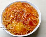 Foto langkah ke 6 dari resep Tofu Telur Saus Asam Manis.