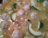 Asian Porkball and applesauce soup recipe step 6 photo