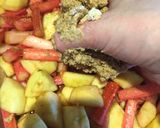 A picture of step 3 of Rhubarb, Apple & Ginger Crumble 🍎🍏.