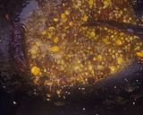 A picture of step 3 of Ennai Kathirikai (Oily Brinjal).
