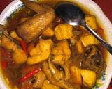 Foto langkah ke 5 dari resep Ayam kecap plus tahu.