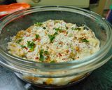 व्हाइट सॉस बेक्ड पास्ता चिकेन (White sauce baked pasta chicken recipe in hindi) रेसिपी चरण 4 फोटो