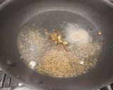 A picture of step 2 of Amritsari Ajwaini Matar Paneer.