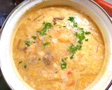 Nyelves zöldbableves joghurttal🍲 recept fázis 3 fotója