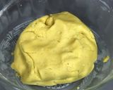 A picture of step 2 of Besan NanKhatai.