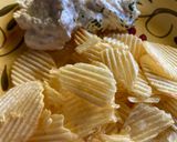 A picture of step 4 of French onion dip.