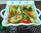 Hình bước làm 3 của món Canh chua đầu cá bông lau