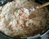 Une image de l'étape 4 de Risotto de saumon fumé.