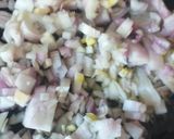 صورة لخطوة 2 من وصفة مكرونه الديك الرومي و صلصة بيضاء 😋😋😋